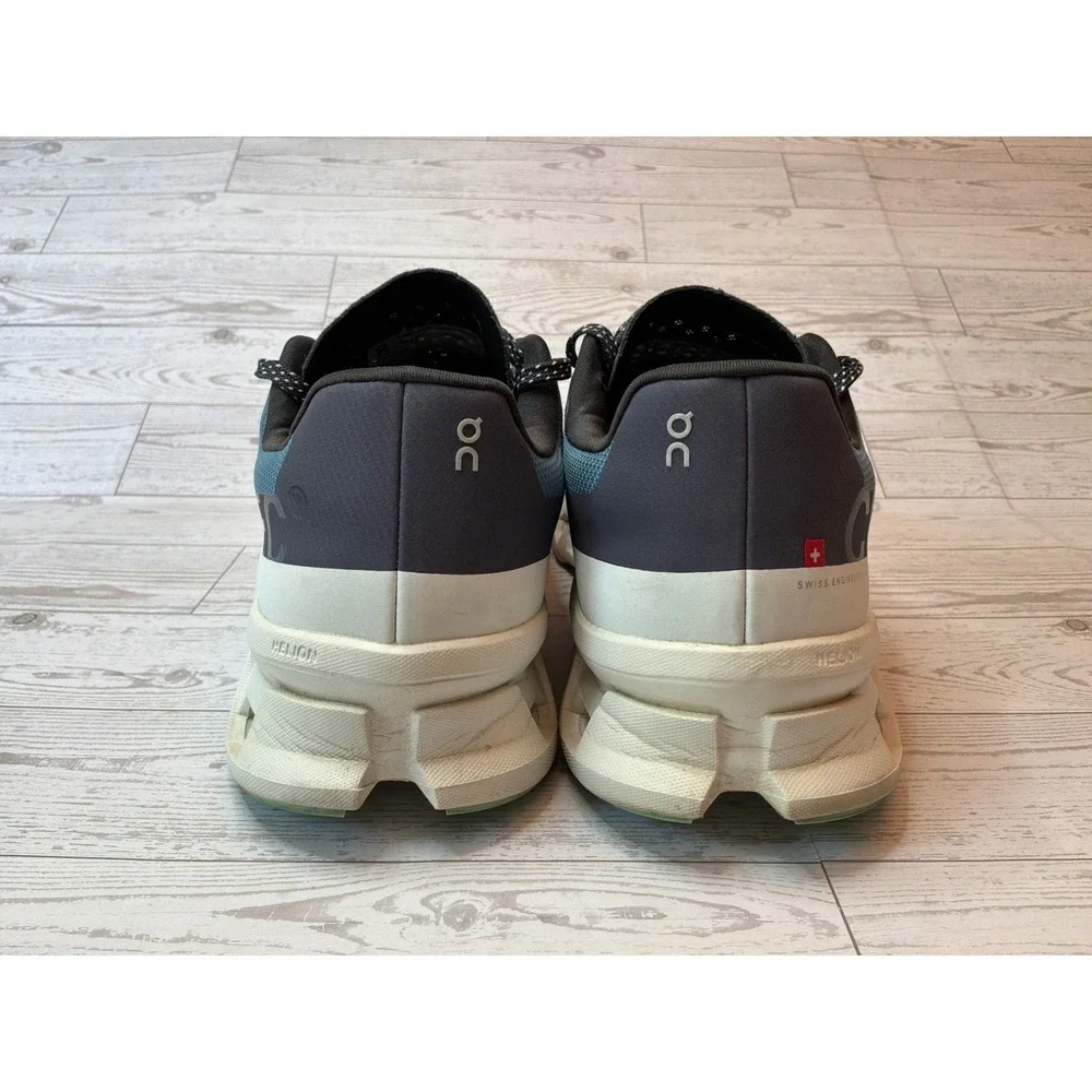 On Cloudmonster Running Shoes Mens 11 Blue Green 61.98084 Gorpcore Streetwear